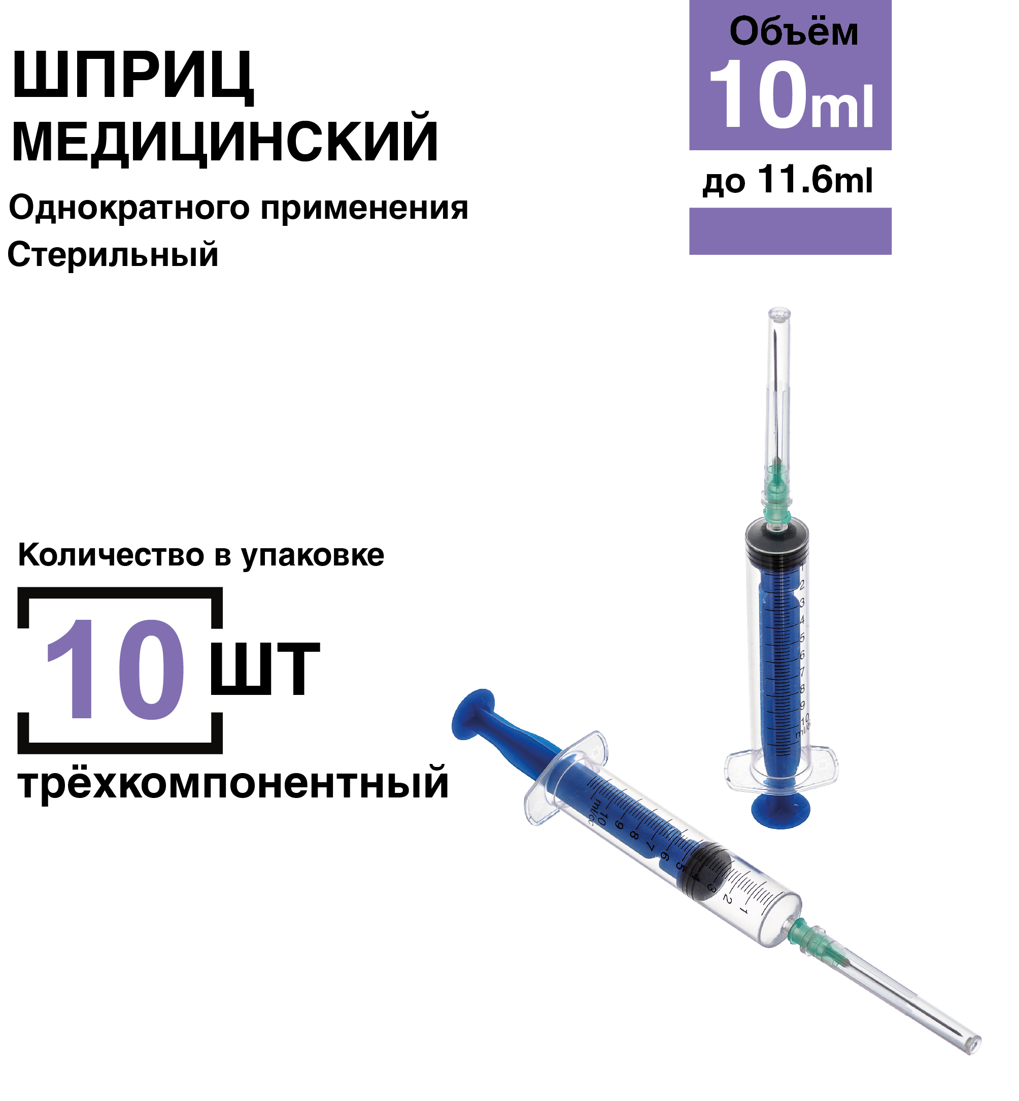 Шприцы,иглыиинъекторыMEDWAY