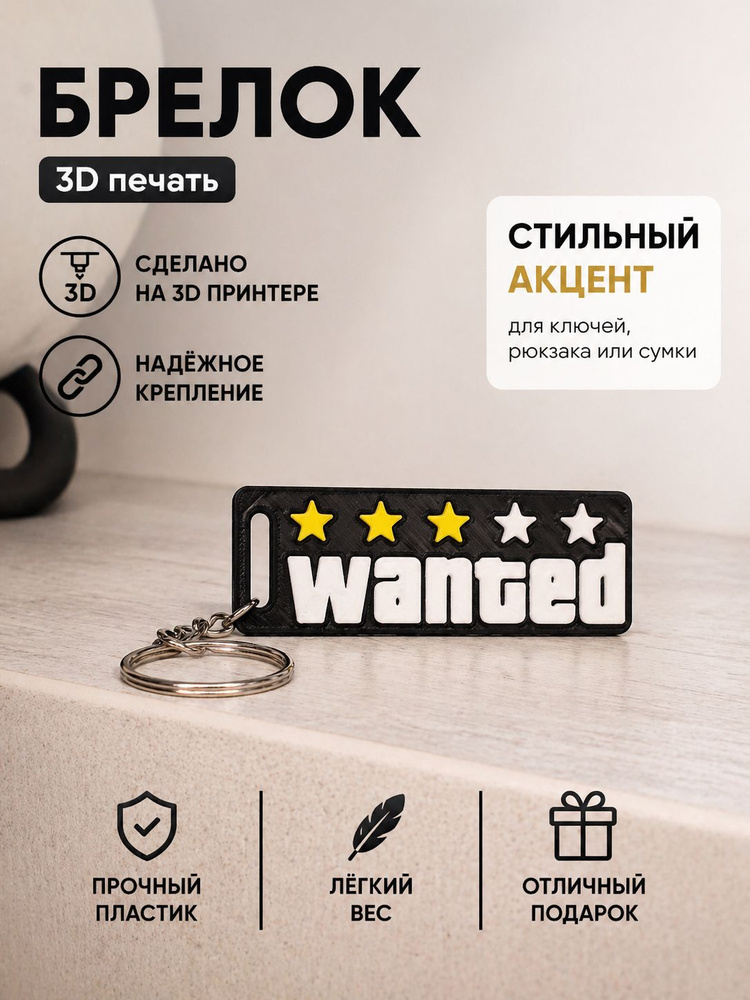 Брелок Wanted #1