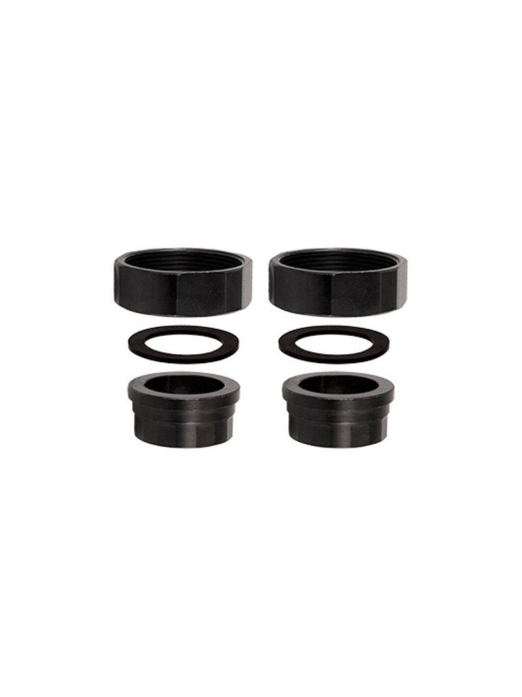 Гайки для насоса Jemix, сталь, 1 1/4" x 2", г-г, 2 шт, модель G 2 F-G 1 1/4 F #1