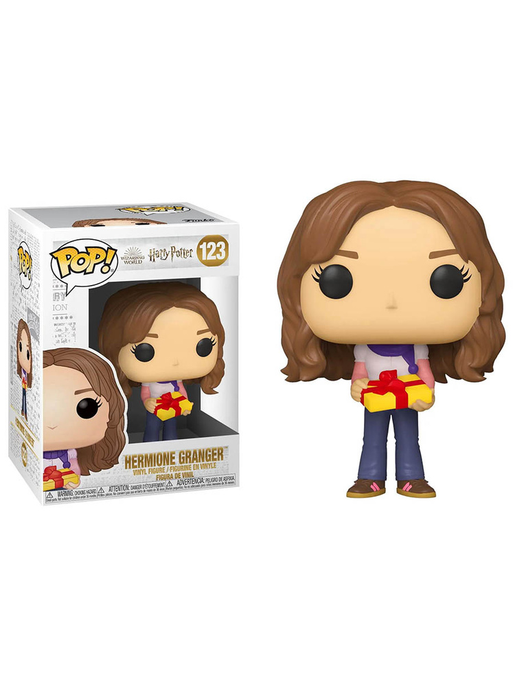 Фигурка Funko POP! Гермиона Грейнджер с подарком на Рождество (Hermione Granger) #123 #1