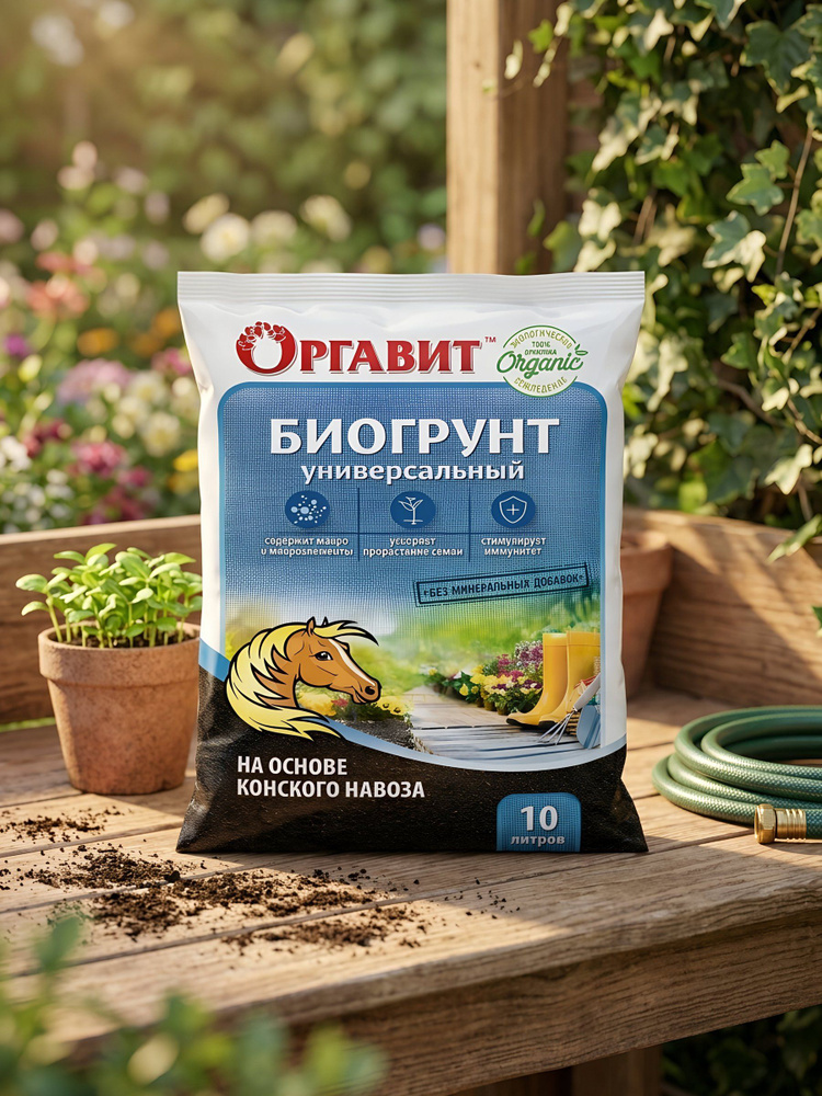 Грунт, универсальный, 10 л, Оргавит #1