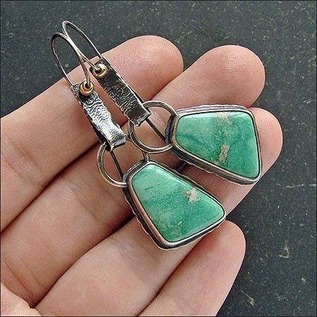 Серьги кольца #1