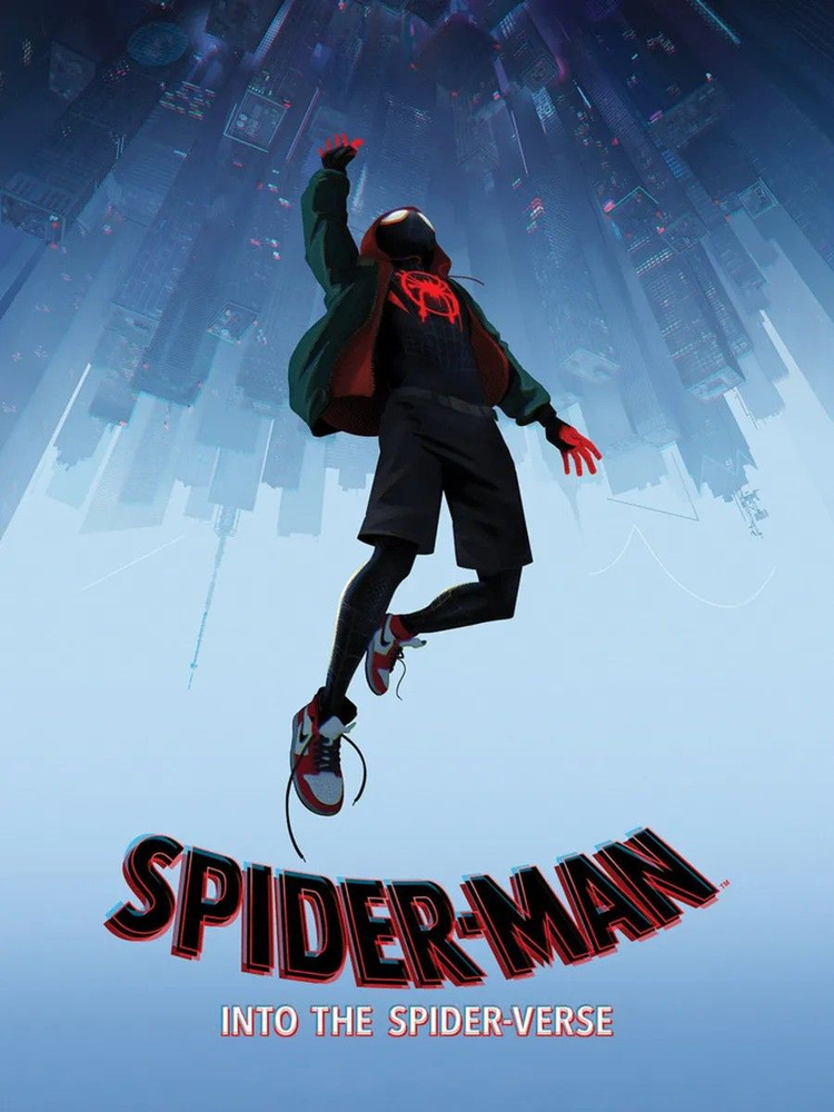 Постер Человек-Паук (Spider-Man) Через Вселенные (30х40 см) #1