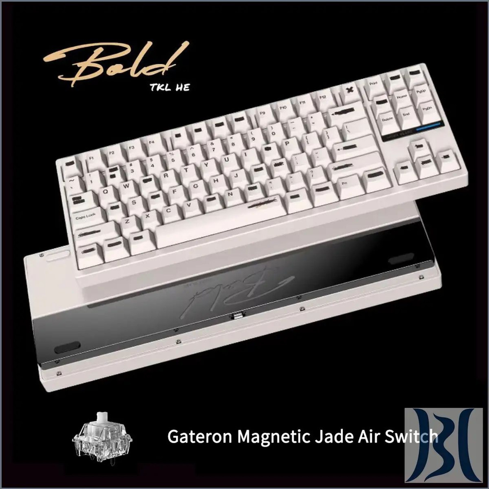 Weikav Игровая клавиатура проводная MorkBlade Bold TKL HE Gateron