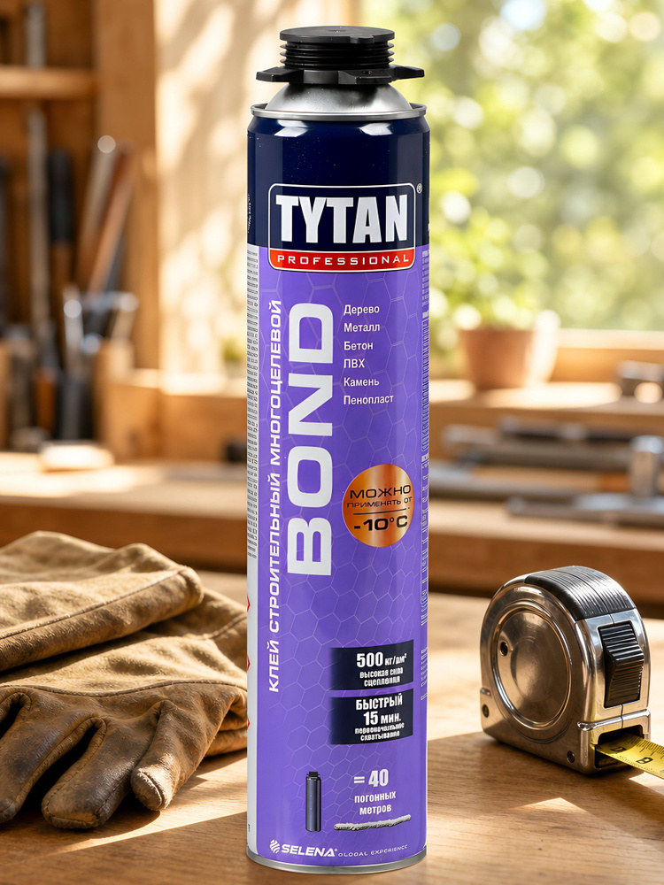 Клей-пена Tytan Professional BOND GUN, 750 мл, однокомпонентный #1