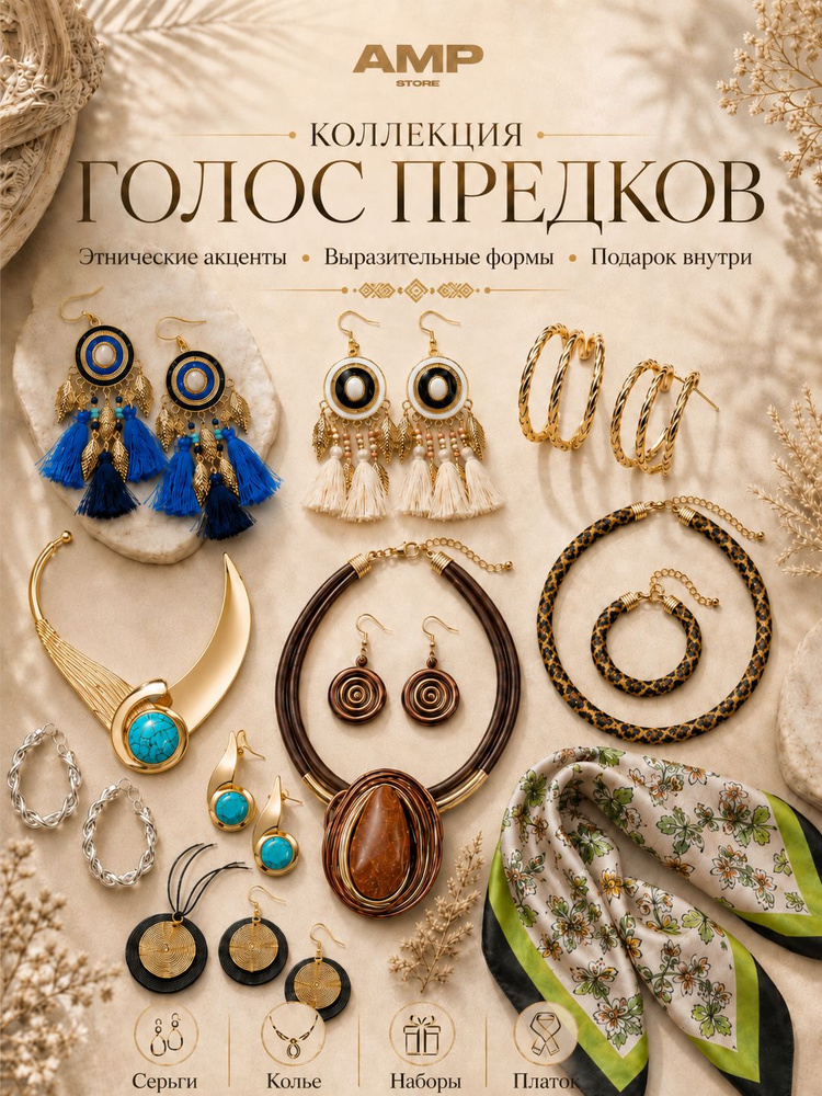 Серьги подвески #1
