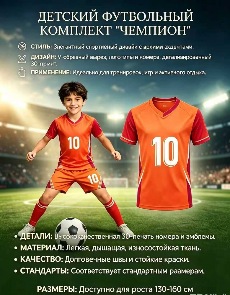 Форма футбольная #1