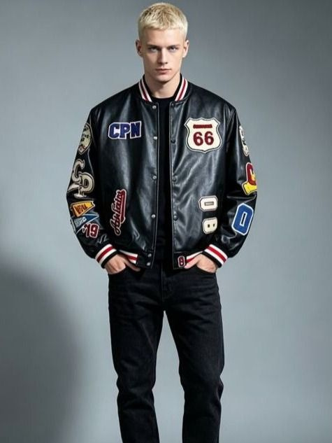 Куртка leather jacket #1