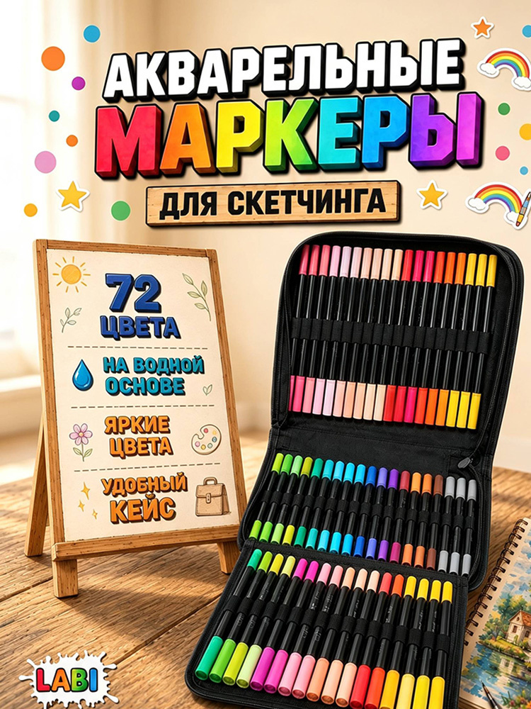  Маркер, 72 шт. #1