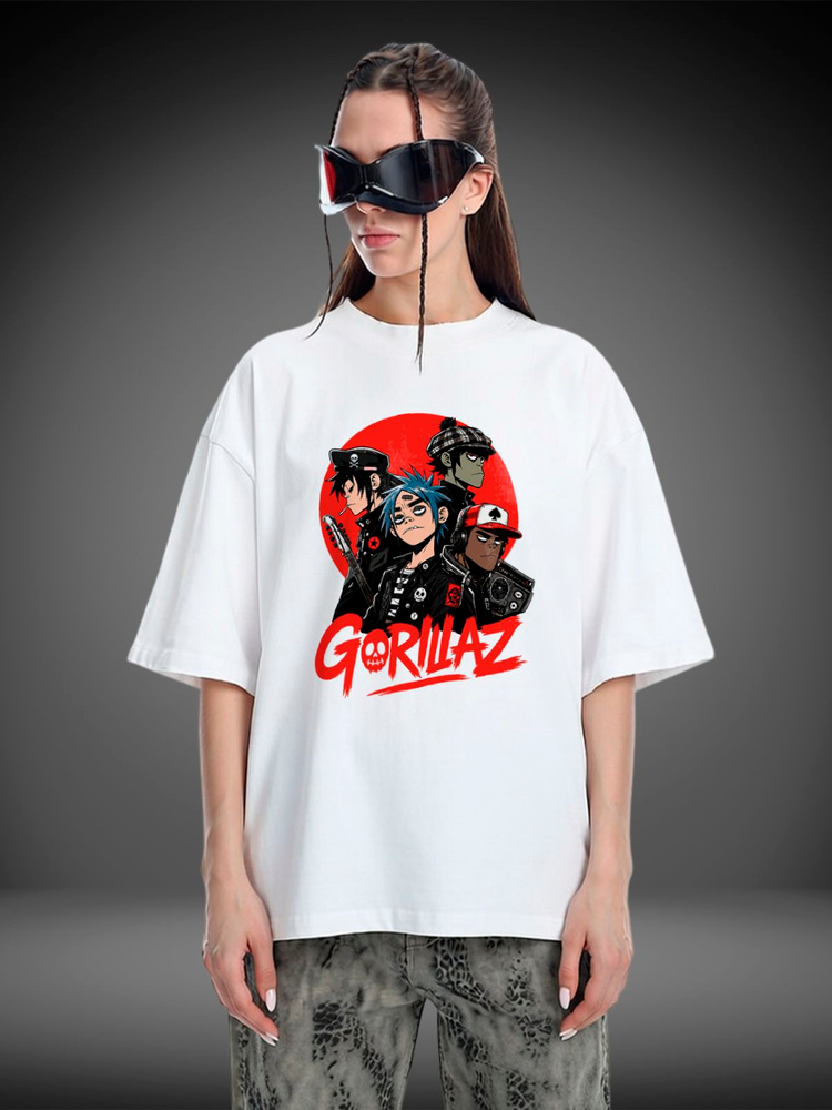 Футболка Gorillaz #1