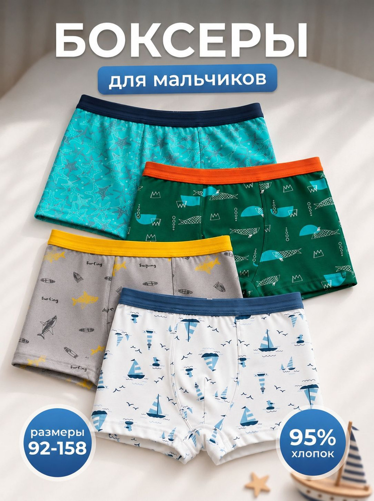 Трусы, 4 шт #1