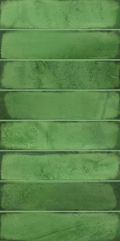 Плитка Настенная Azori Bricks green 31,5Х63 см 1,79 м #1