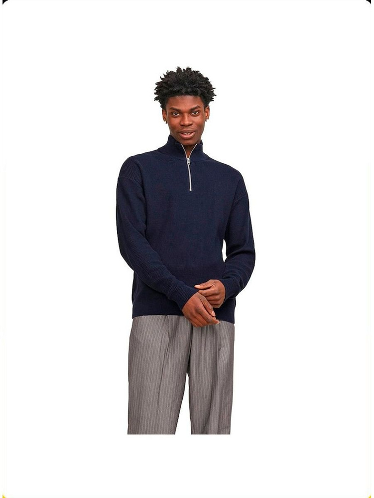 Джемпер Jack & Jones Spring Perfect Halbzip #1