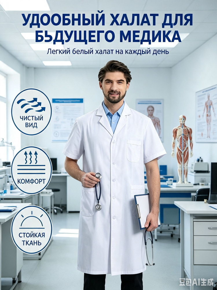 Халат рабочий #1