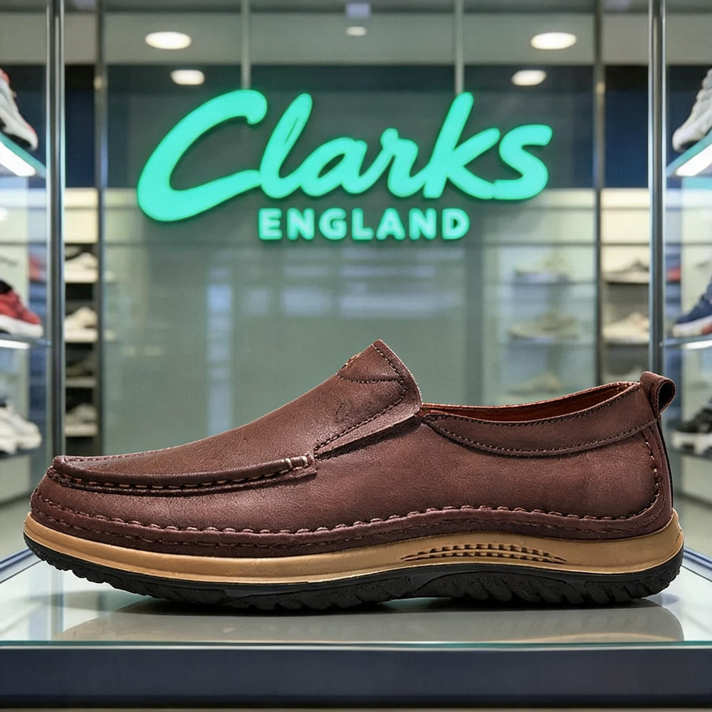 Ботинки броги Clarks #1