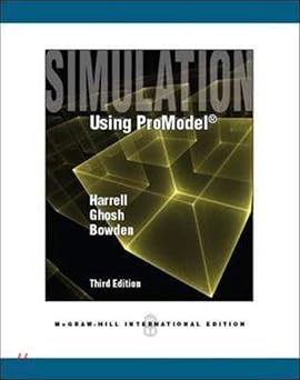 Simulation Using Promodel #1