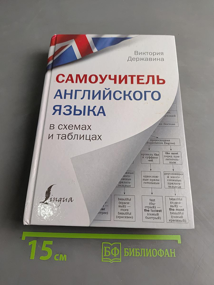 Самоучитель английского языка в схемах и таблицах | Державина Виктория Александровна | Книга б/у #1