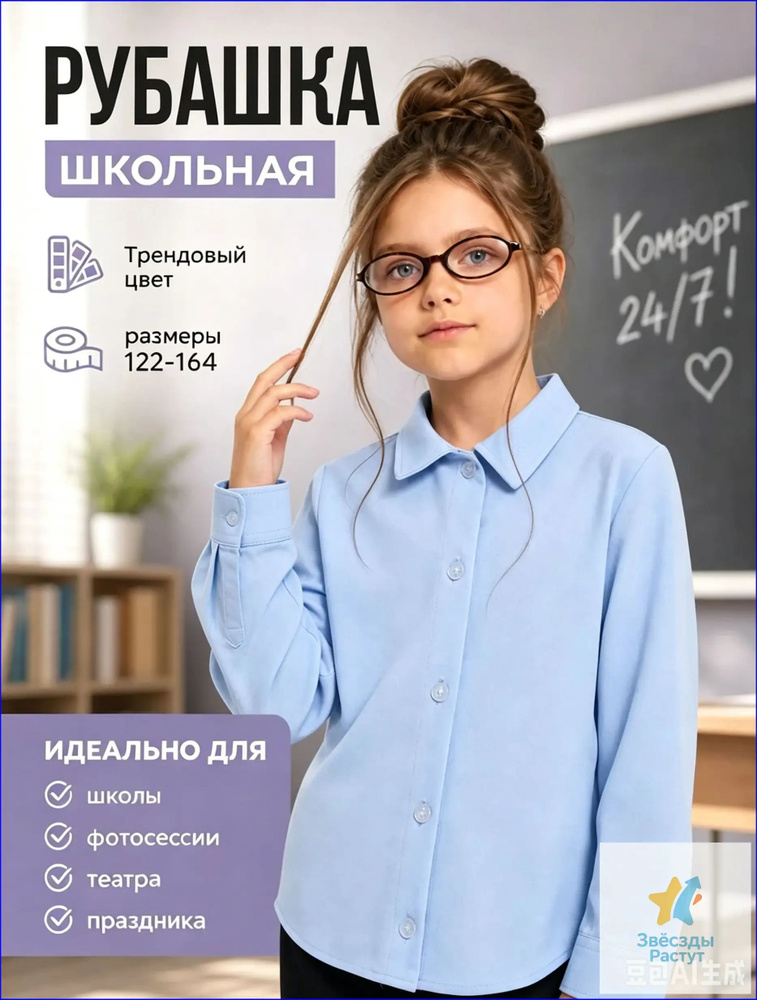 Рубашка для девочки #1
