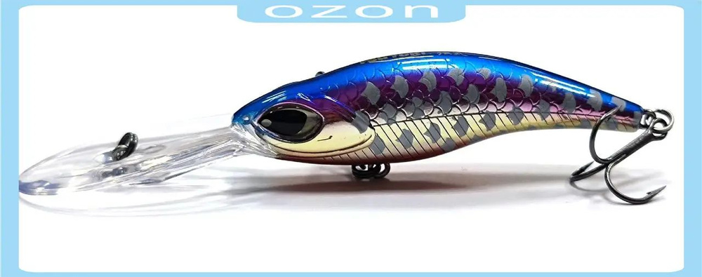 Воблер TsuYoki DEEP GAZ 70F E049 #1