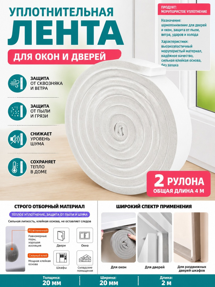 Уплотнитель для цоколя ,200см #1