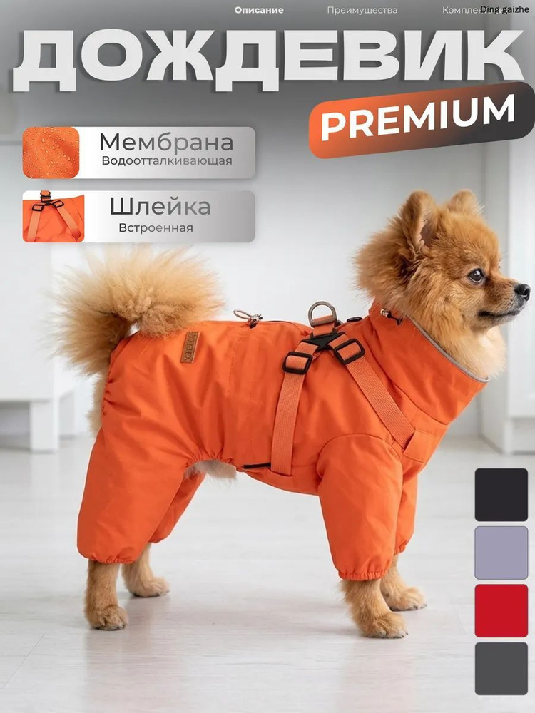 Дождевик для собак #1
