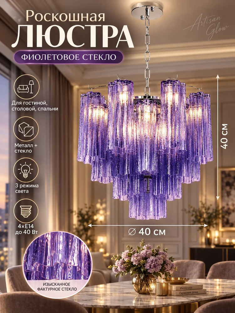 IYDIA Люстра, E14, 108 Вт #1