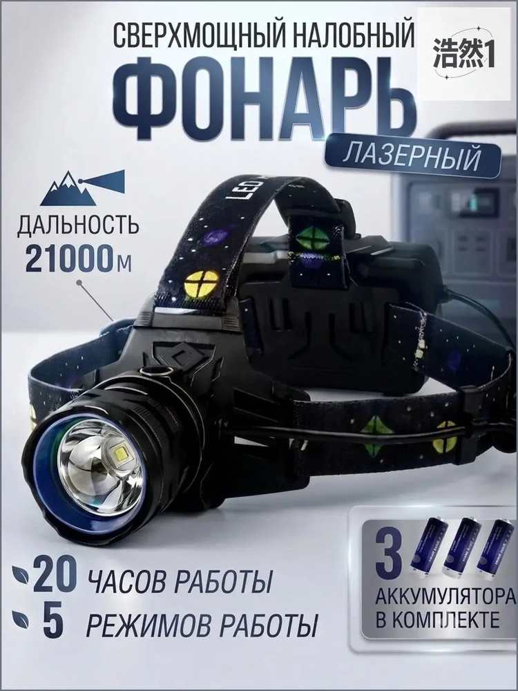 Фонарь-прожектор #1