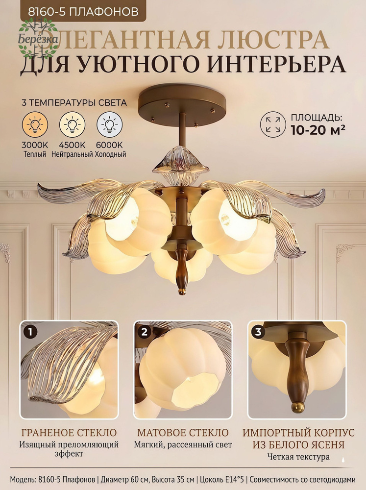 Люстра, E14 #1