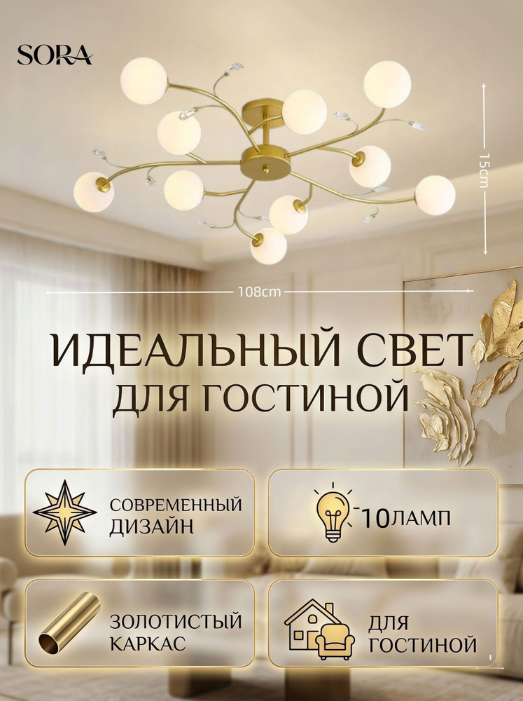 Люстра, E14 #1