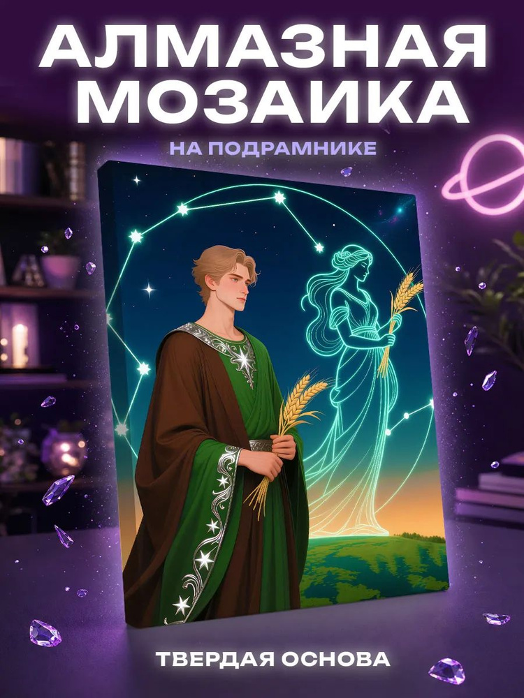 Алмазная мозаика Дева #1