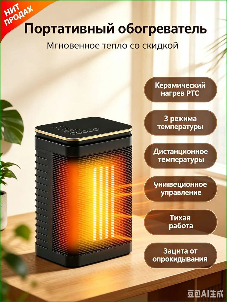 Тепловентилятор, обогреватель для дома #1