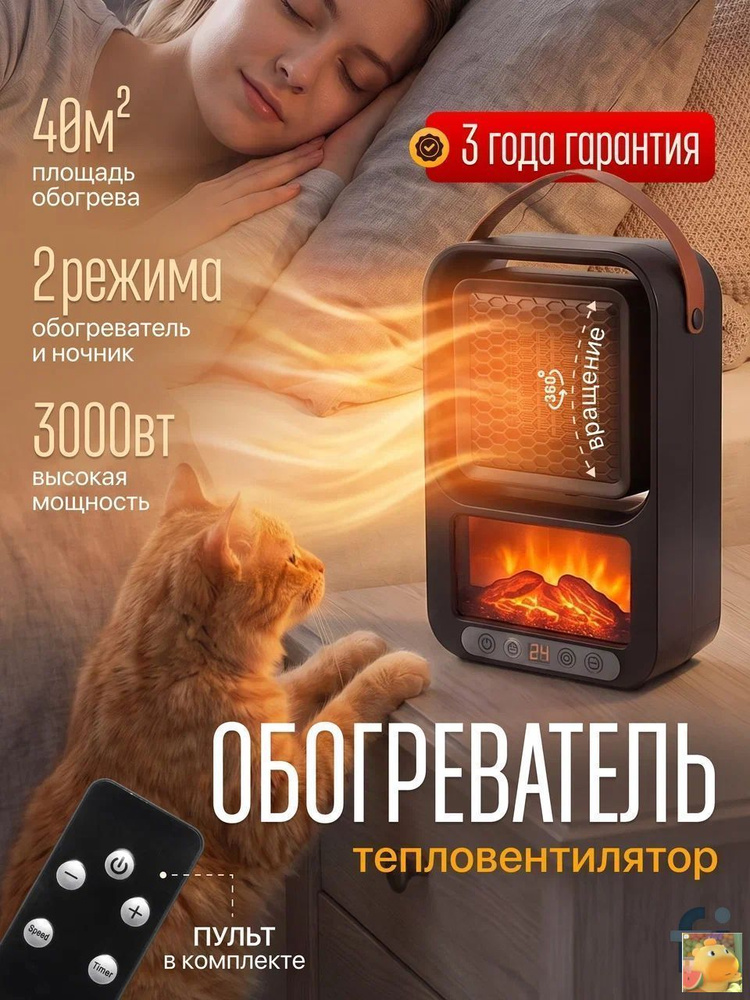 Обогреватель для дома, тепловентилятор #1
