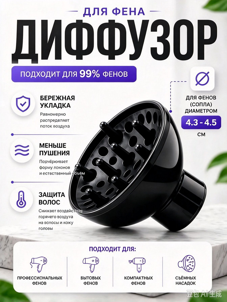 Диффузор универсальная насадка #1