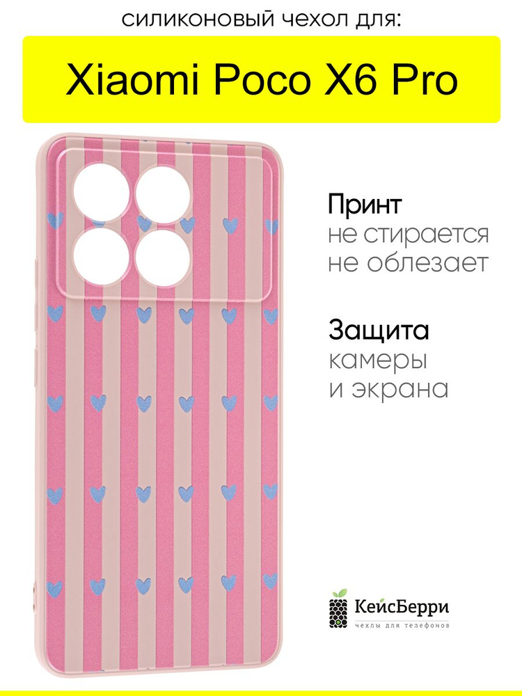 Чехол для Xiaomi Poco X6 Pro, серия Soft #1