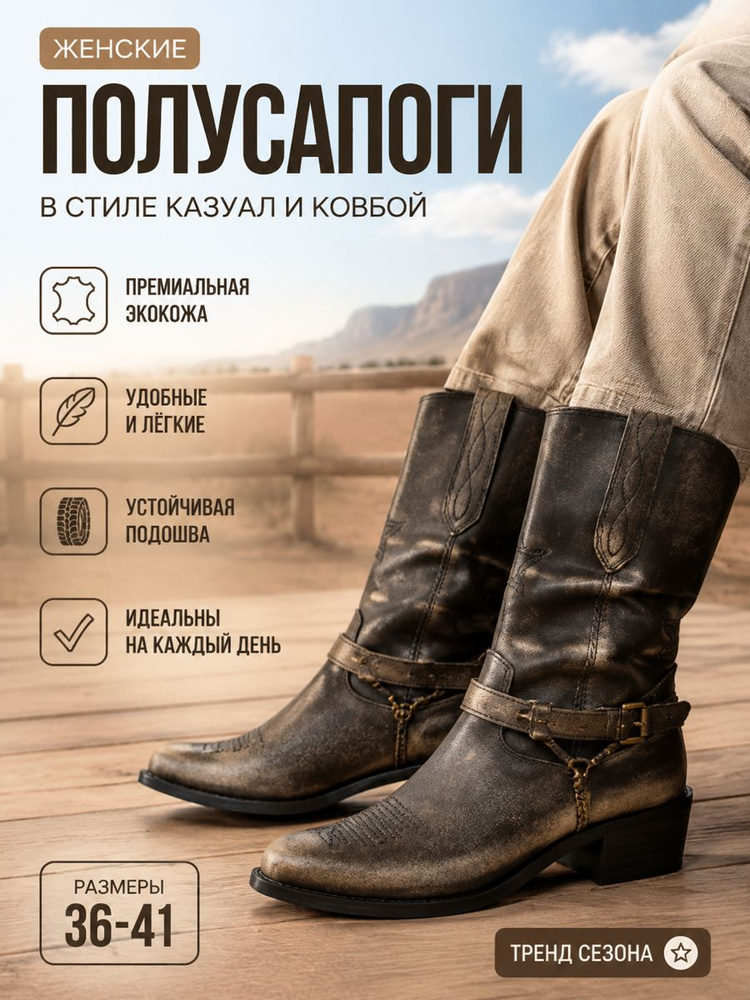 Ботинки казаки #1