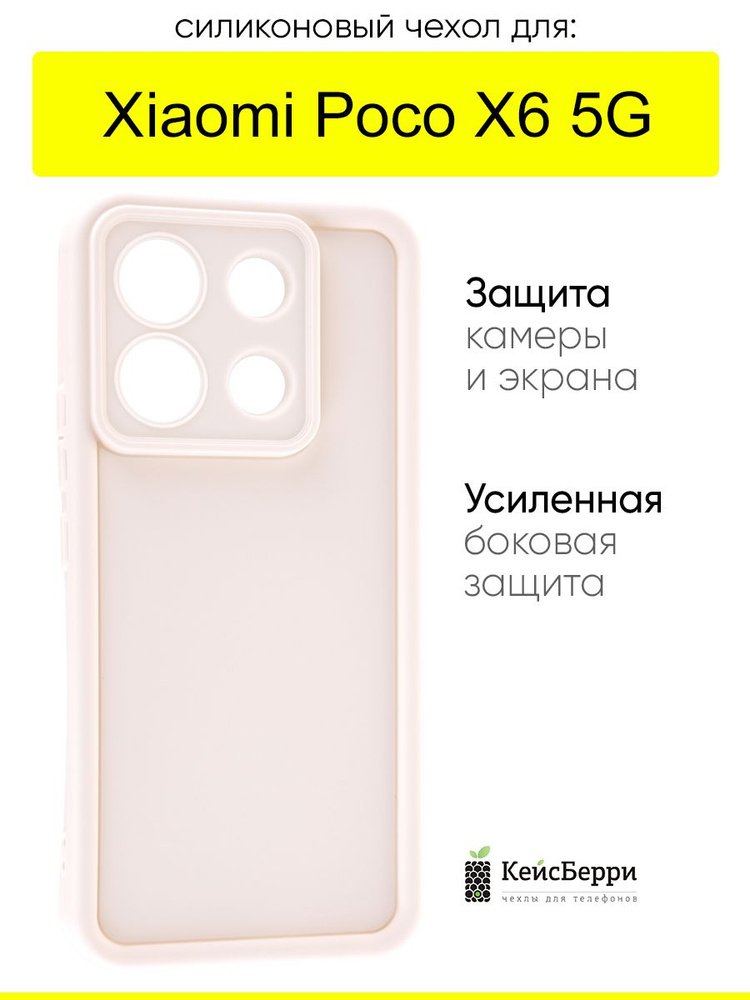 Чехол для Xiaomi Poco X6 5G, серия Volume #1