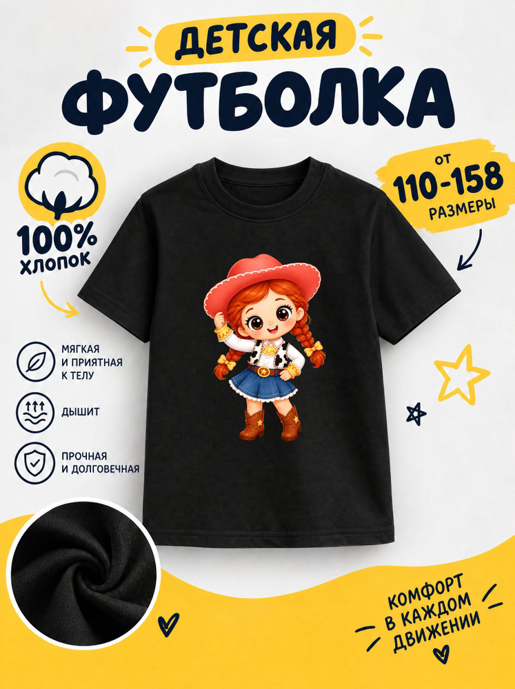 Футболка детская для девочек #1