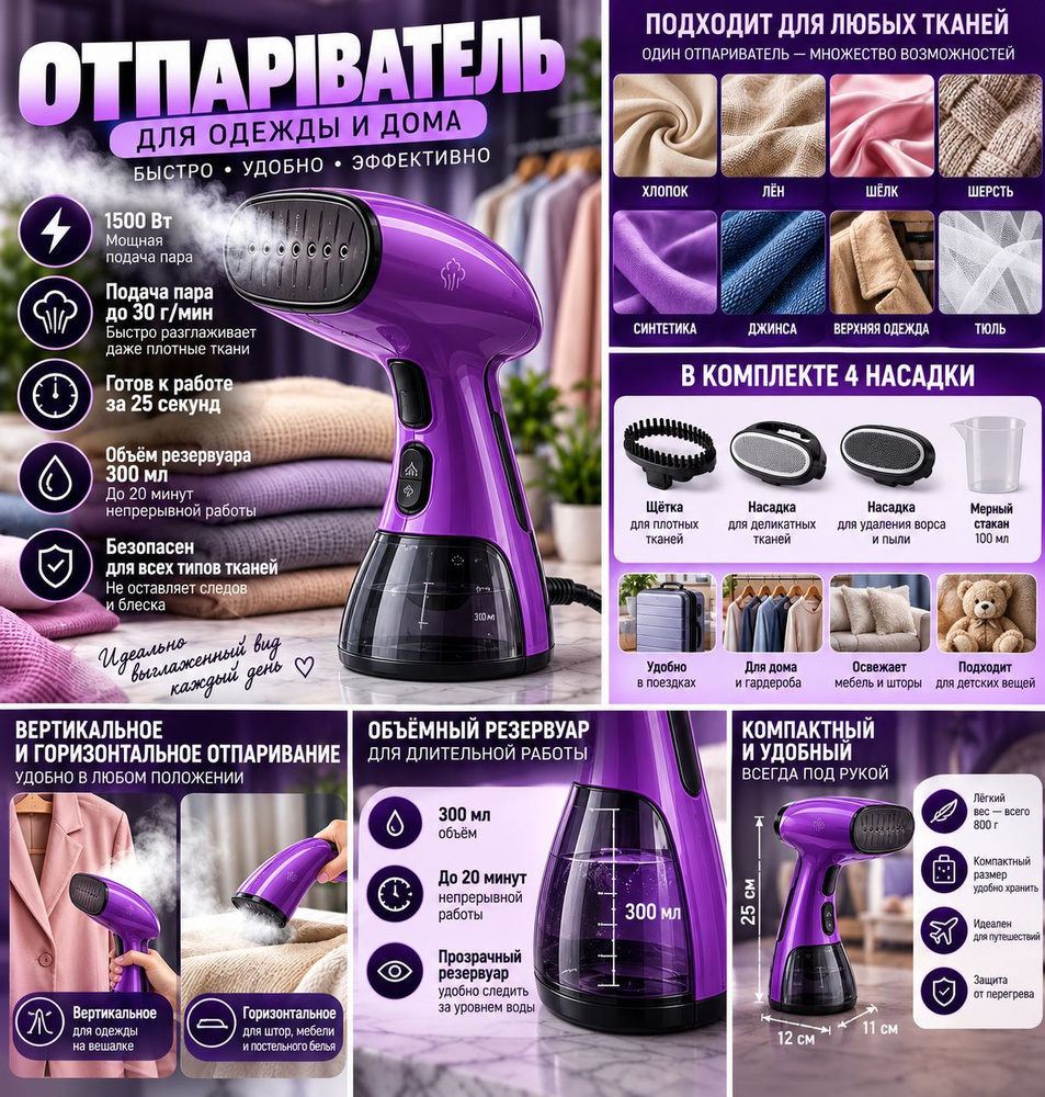 Отпариватель для одежды #1