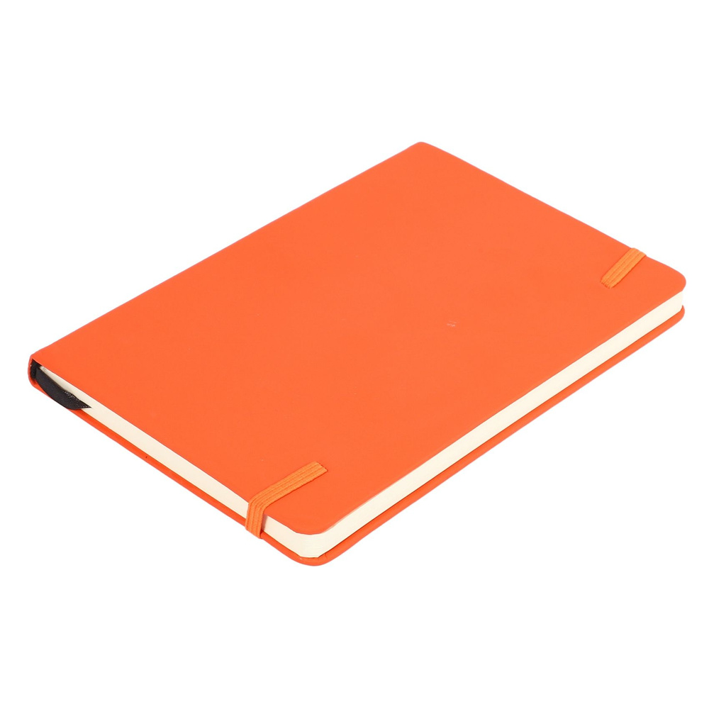 Оранжевый блокнот в твердом переплете из искусственной кожи, 100 шт ...