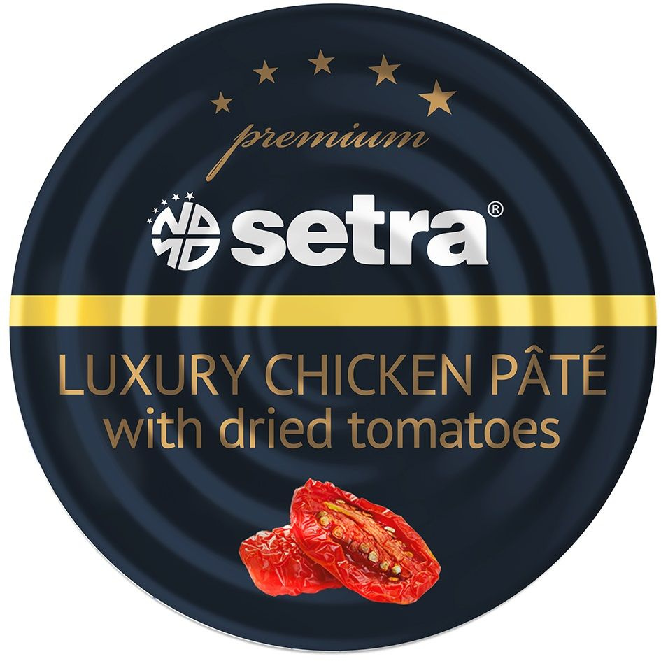 Паштет Setra куриный с вялеными томатами 100 г #1