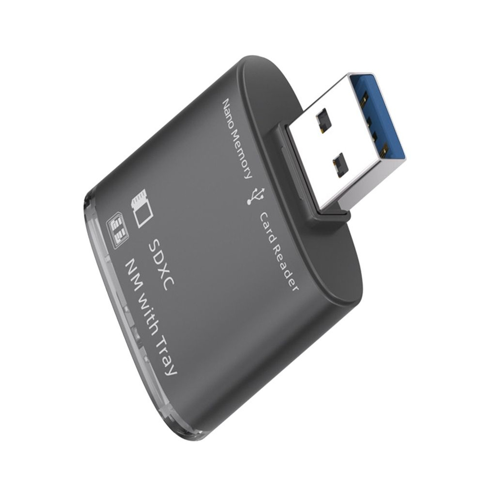 USB-кард-ридер поддерживает NM / SD-карты-USB3.0-тусклый цвет #1