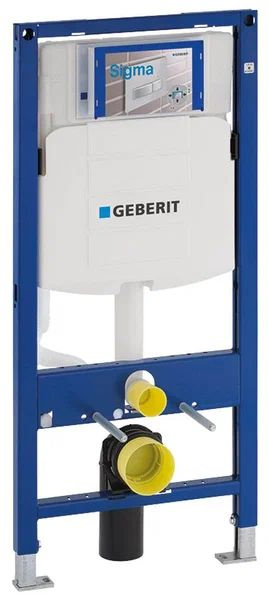 Инсталляция Geberit Duofix для подвесного унитаза,111.300.00.5 со смывным бачком скрытого монтажа Sigma #1