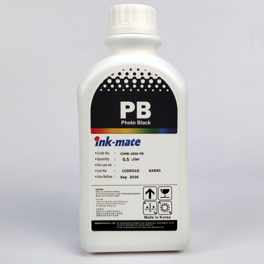 Чернила Черные Ink-Mate для Canon imagePROGRAF iPF6000S, iPF6400S, iPF8000S, iPF8300S, iPF8400S, iPF9400S, #1