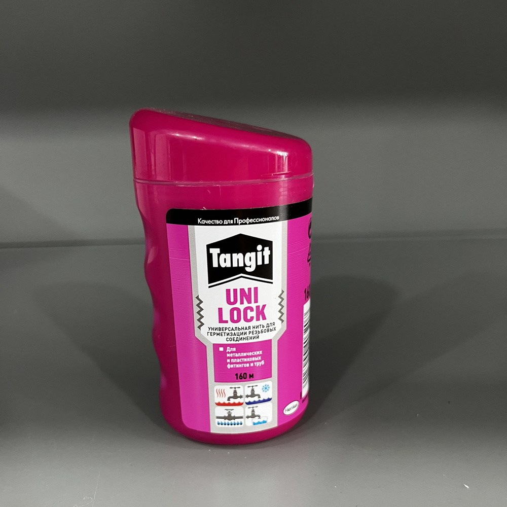Tangit Монтажная лента Uni-Lock 160м, для герметизации резьбовых соединений, Henkel  #1