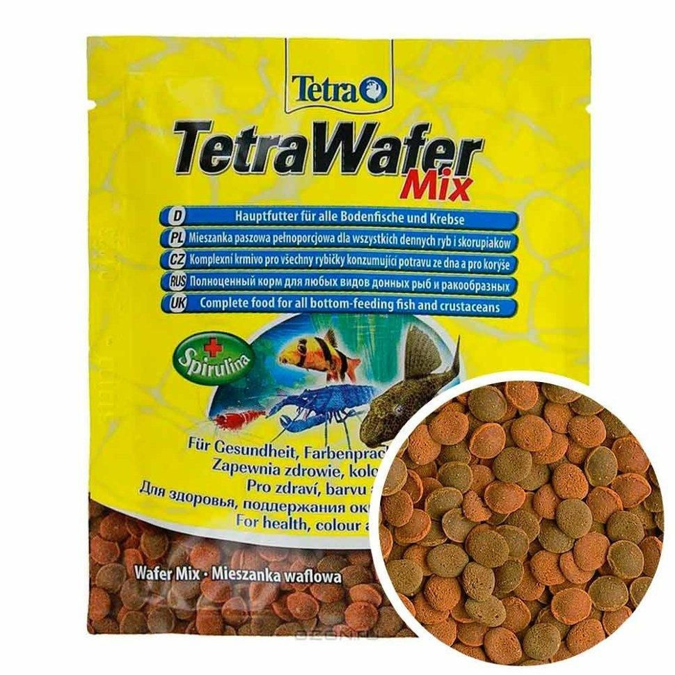 Корм для рыб Tetra WaferMix чипсы для всех донных рыб и ракообразных ...