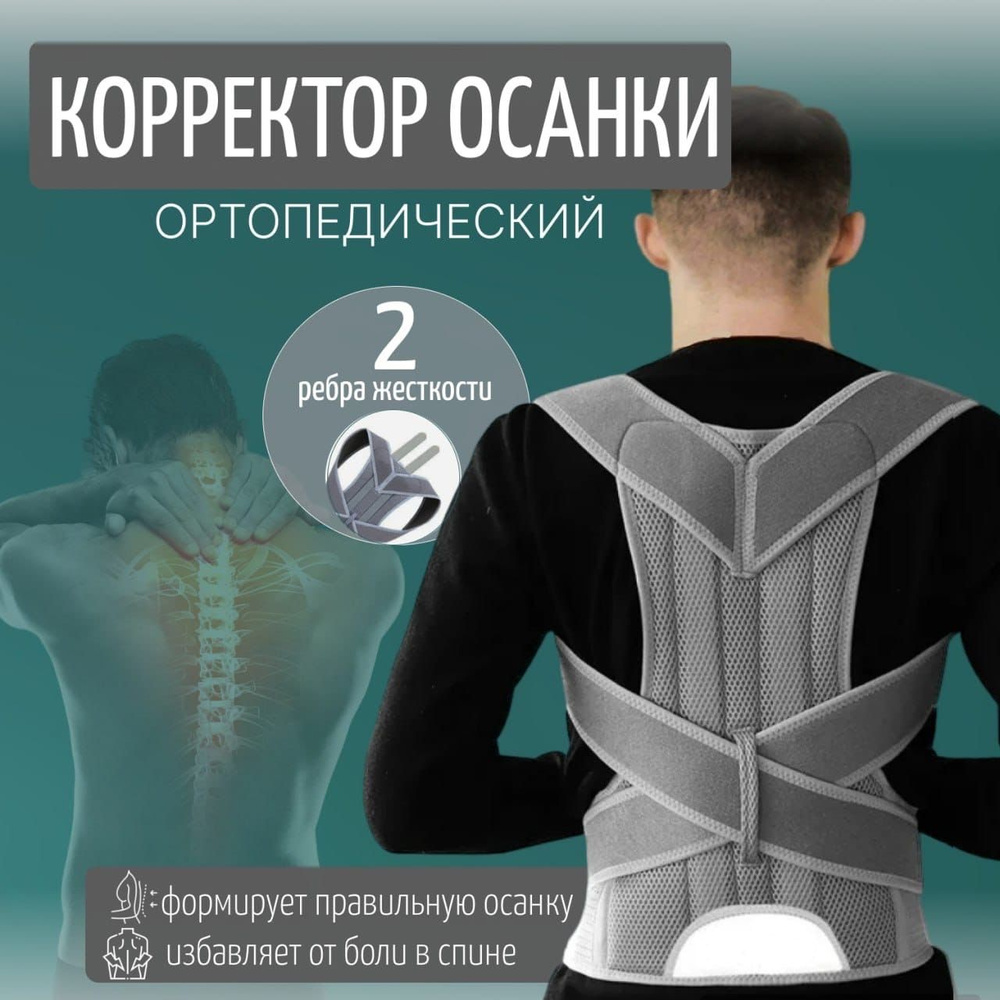 Ортопедический корсет / корректор осанки универсальный - купить с ...