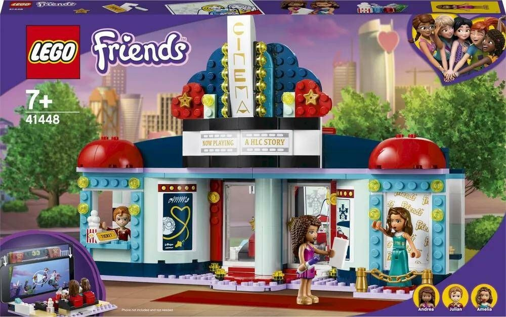 Конструктор LEGO Friends Кинотеатр Хартлейк-Сити, 451 деталь, 7+, 41448  #1