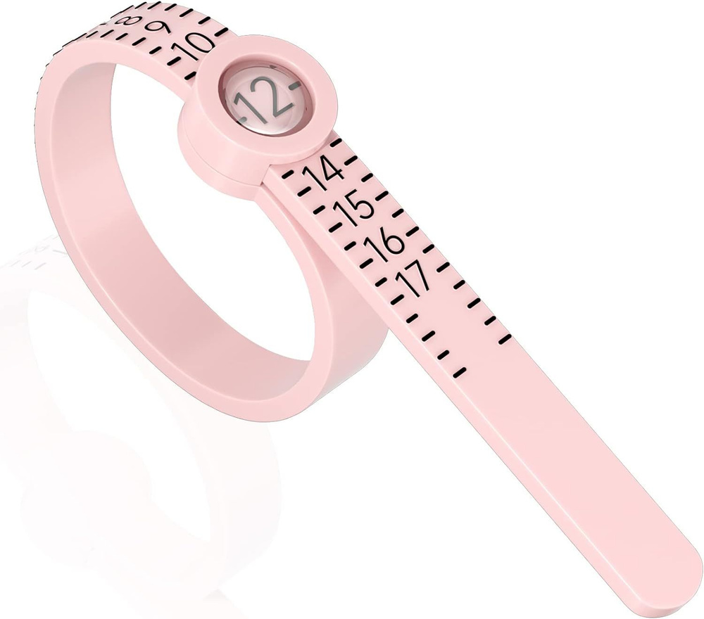 Инструмент для быстрого и удобного измерения размера кольца с лупой и ...