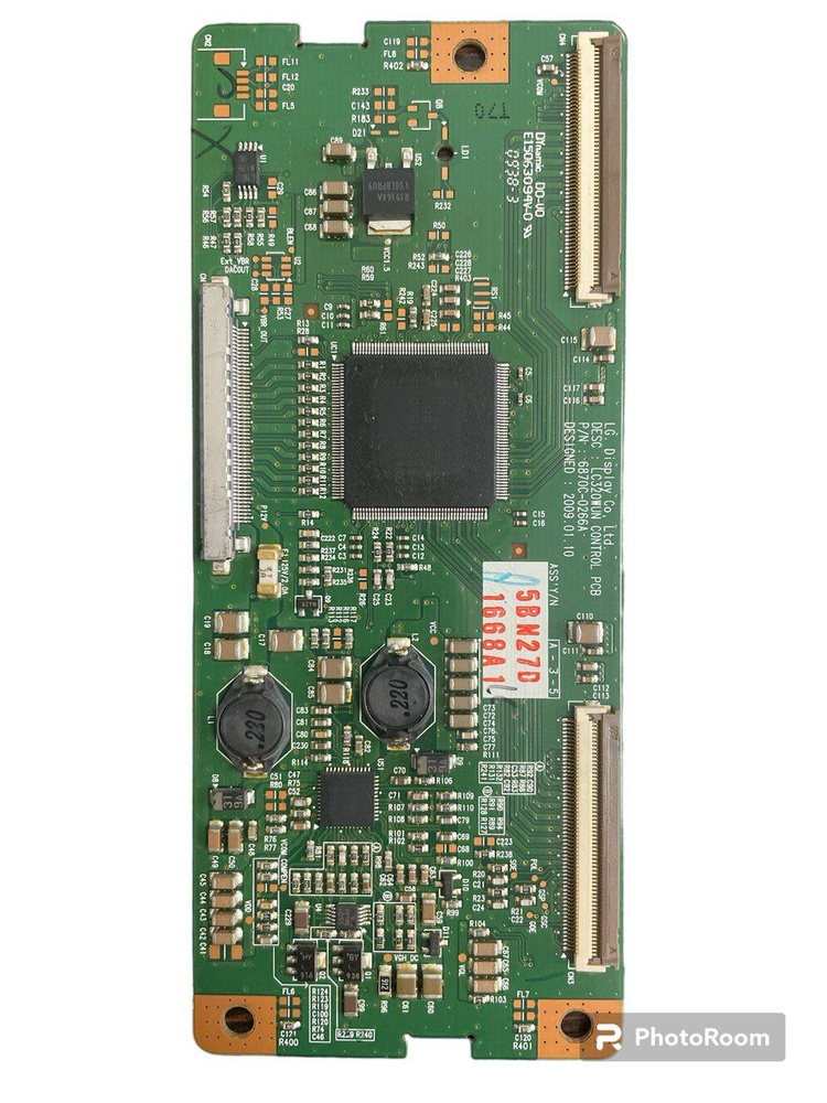 Плата T-con, LC320WUN CONTROL PCB(6870C-0266A), LG 32lh4000 - купить с ...