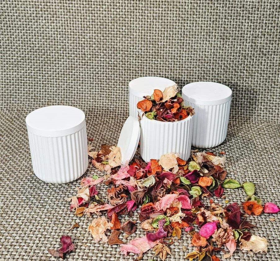 Набор гипсовых подсвечников для заливки контейнерных свечей из соевого ...